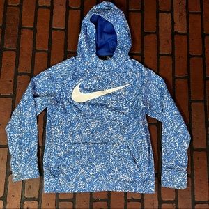Nike Hoodie Pullover Swoosh Sweater Boys Size Large